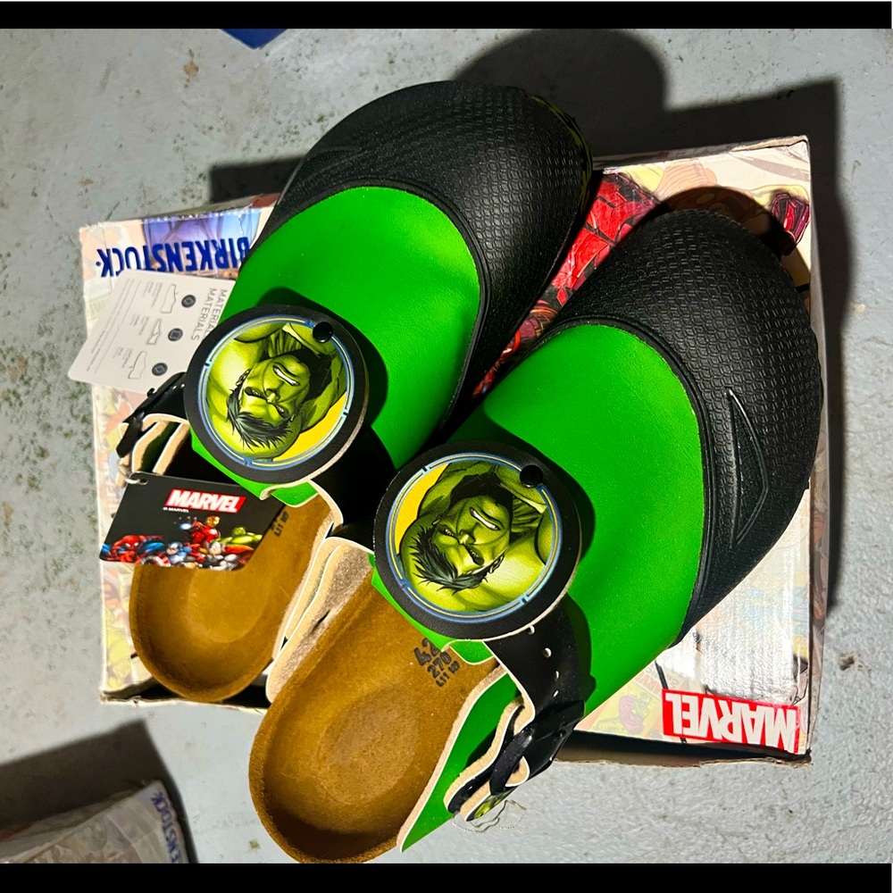 Hulk Birkenstock Clog